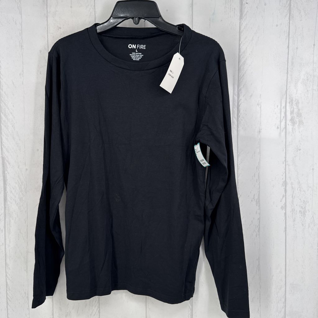 L crewneck l/s tee