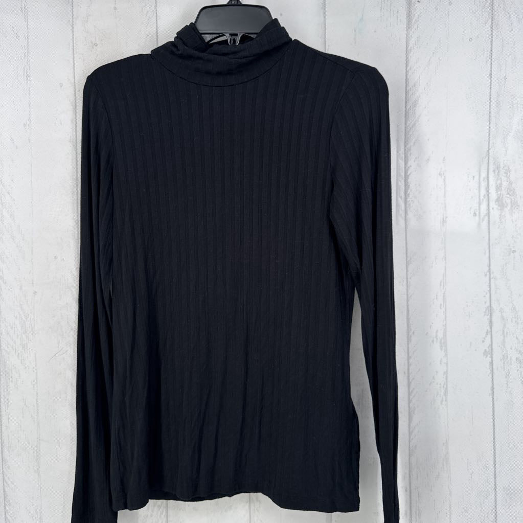 S ribbed l/s t-neck