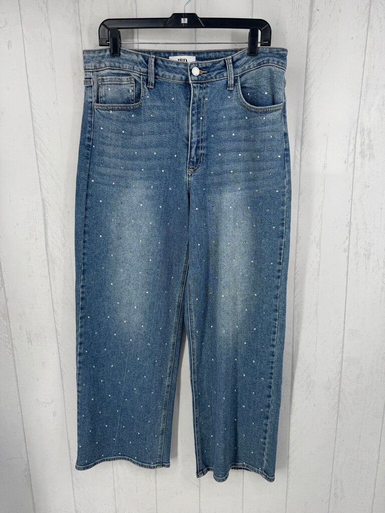 31 rhinestone embelished jeans