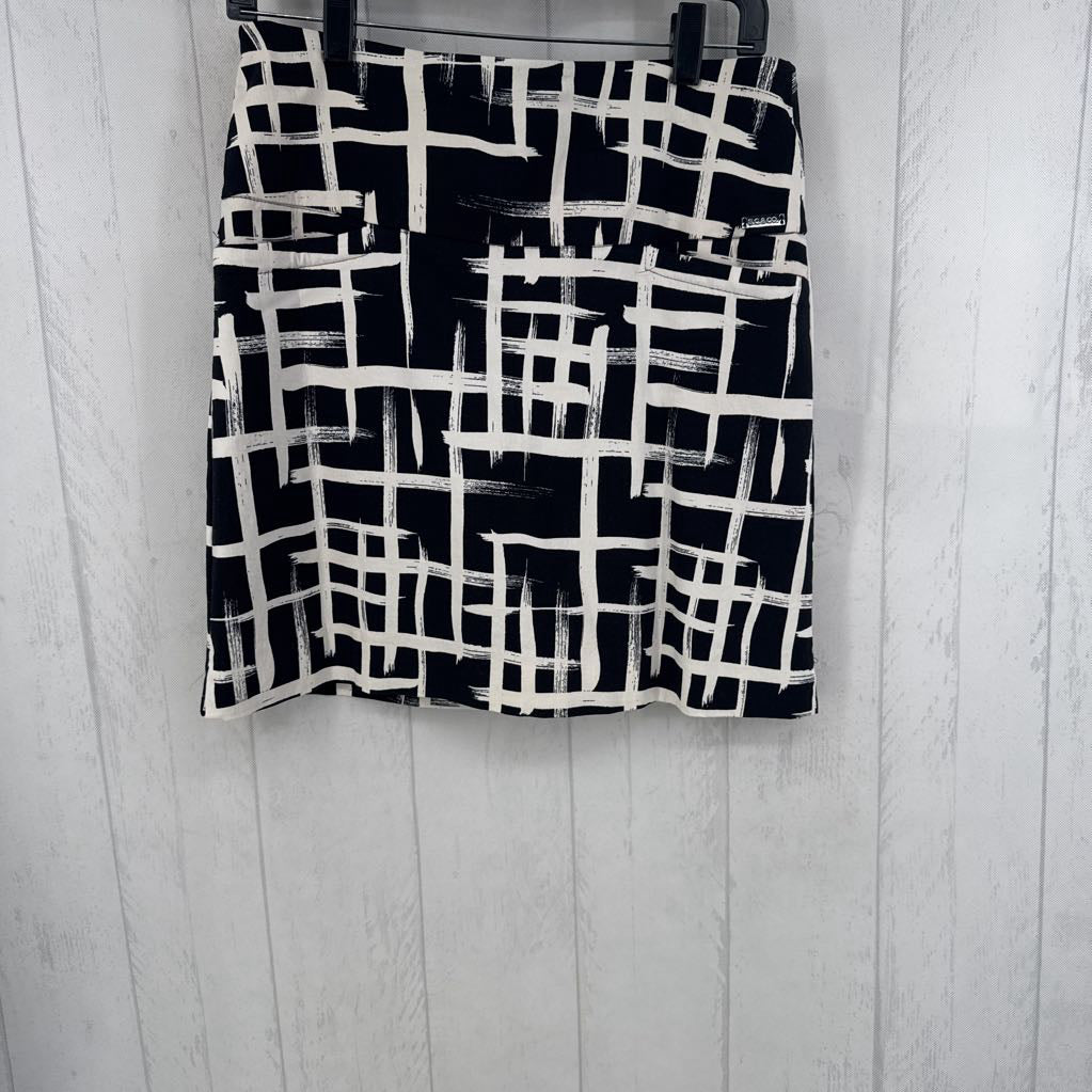 M stretch knit skort