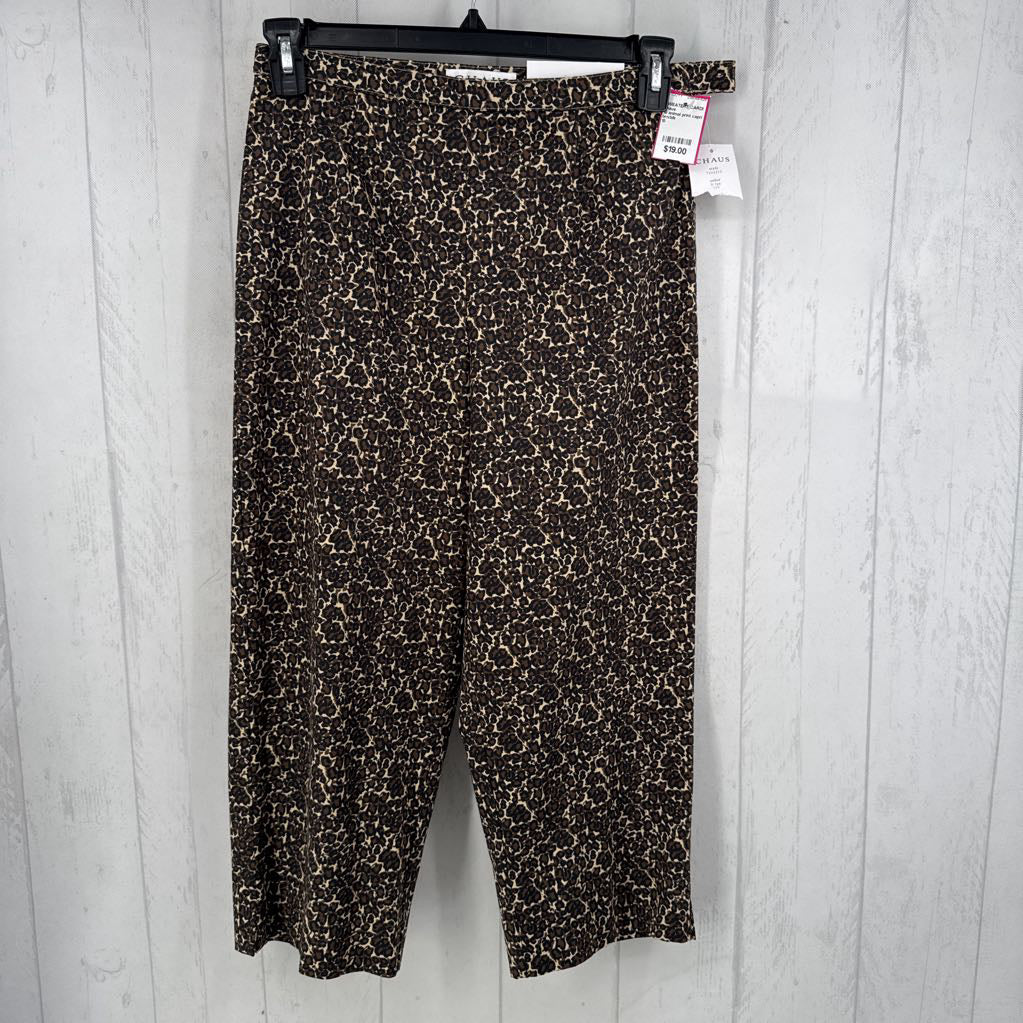 10 animal print capri