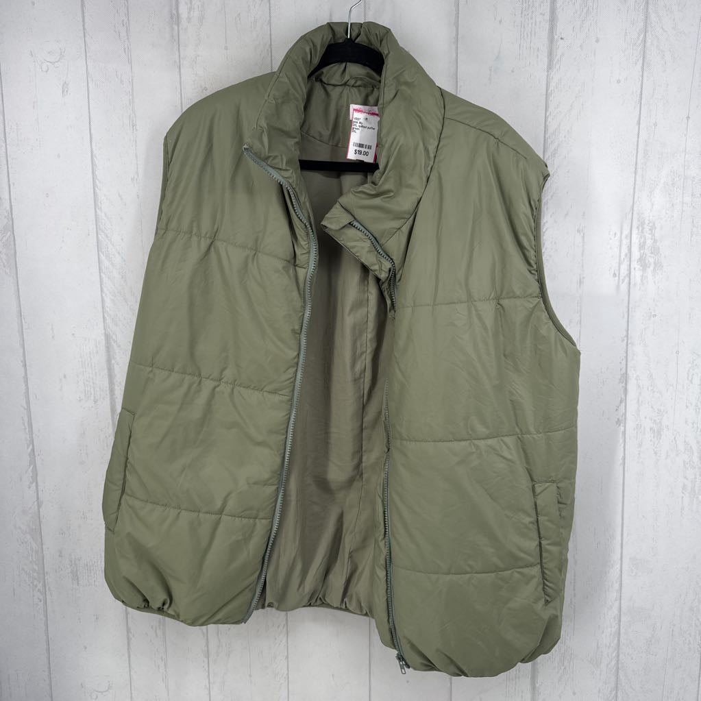 2XL quilted puffer vest