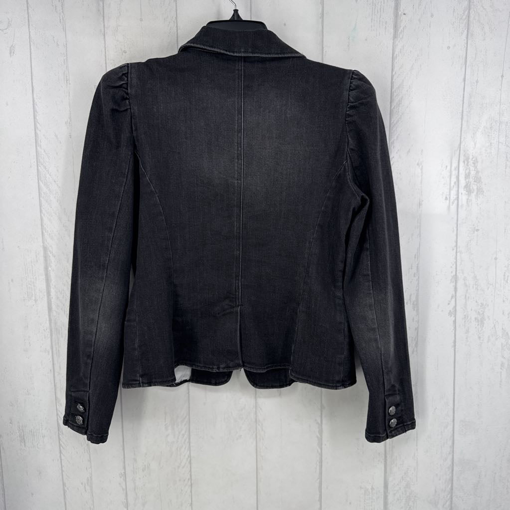 M denim blazer