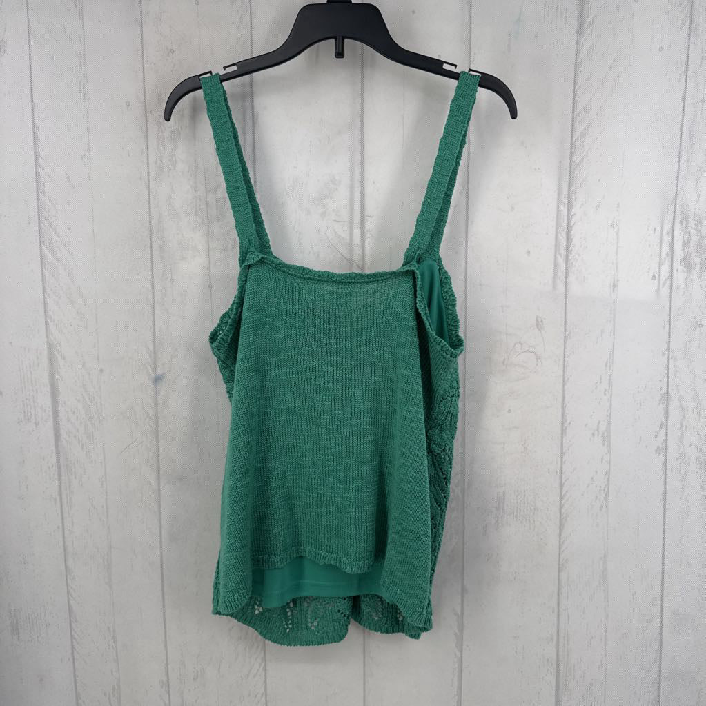 M crochet tank