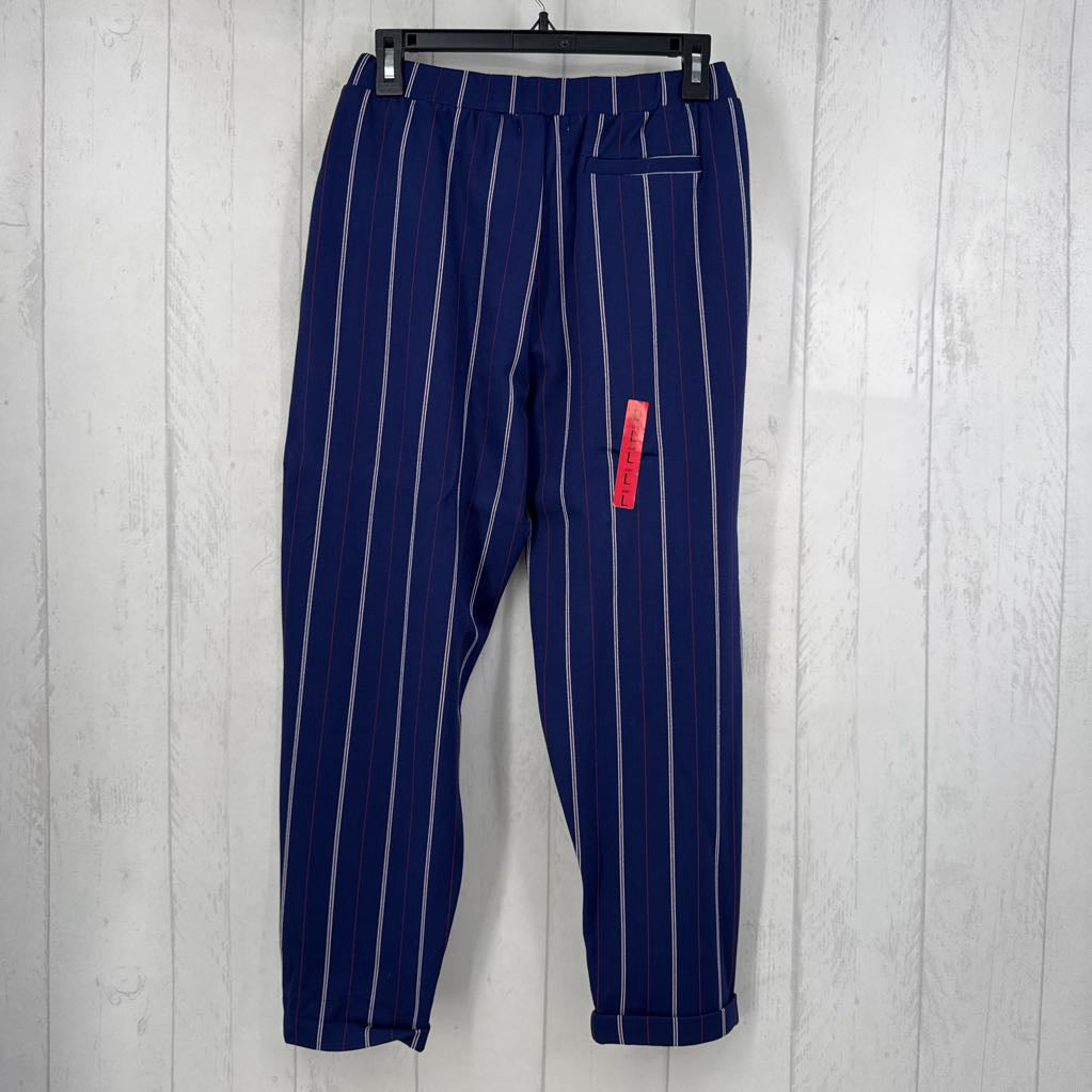 L pull-on striped pant