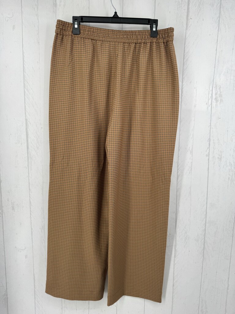 XL pull-on plaid pant
