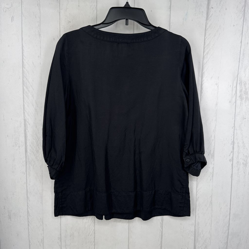 10 split neck 3/4 slv top