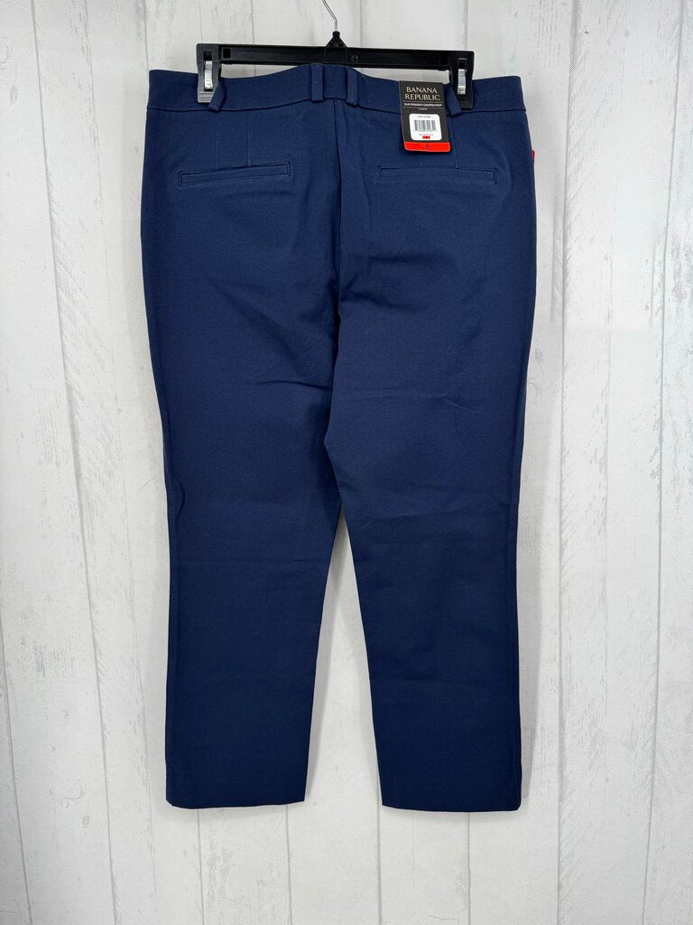 8 slim straight crop pant