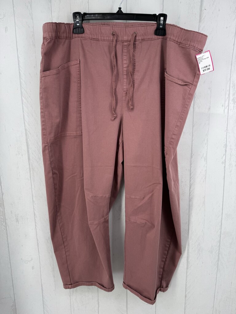 2X barrel leg twill pant