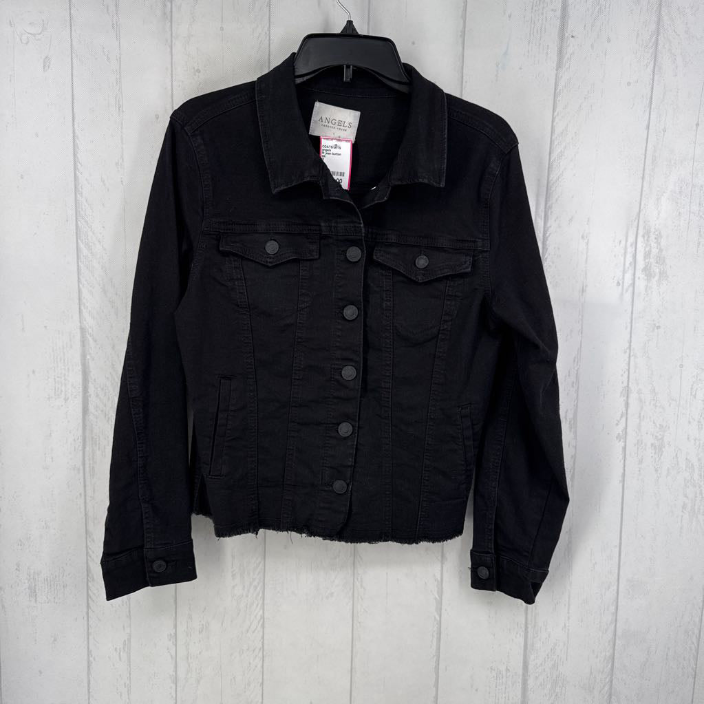 M jean button jacket