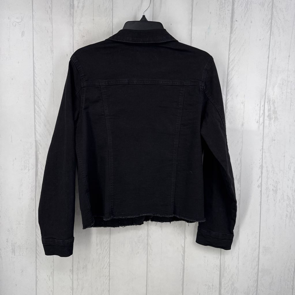 M jean button jacket