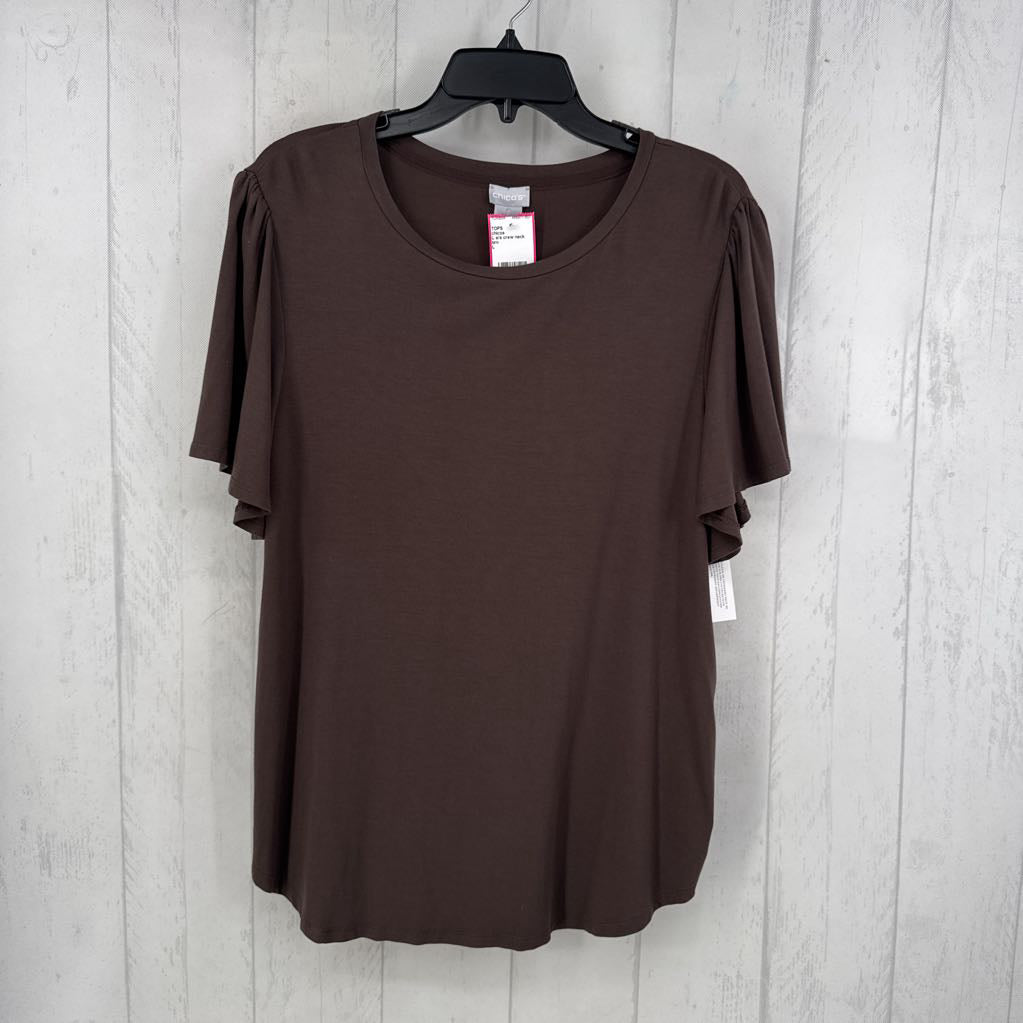 L s/s crew neck top
