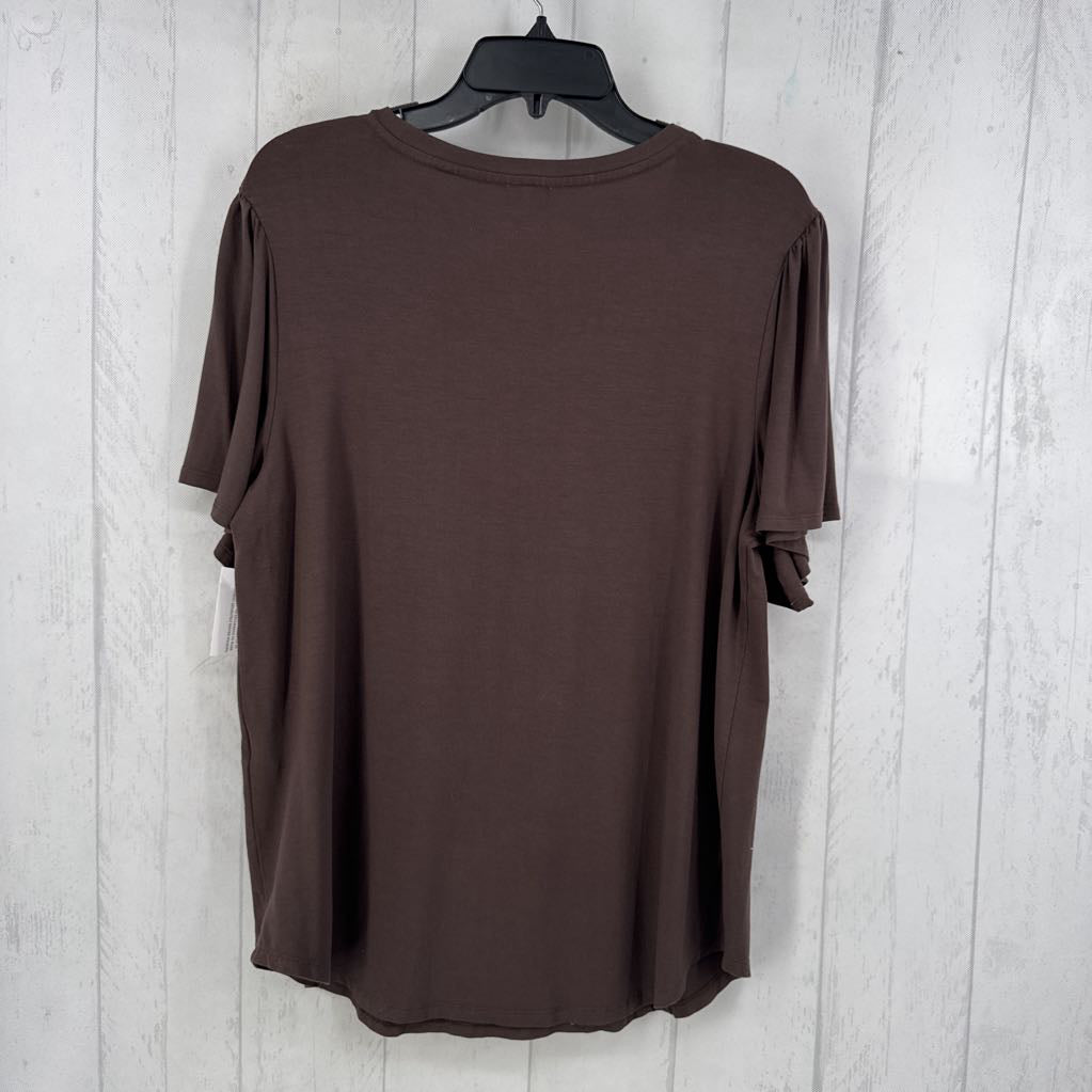 L s/s crew neck top
