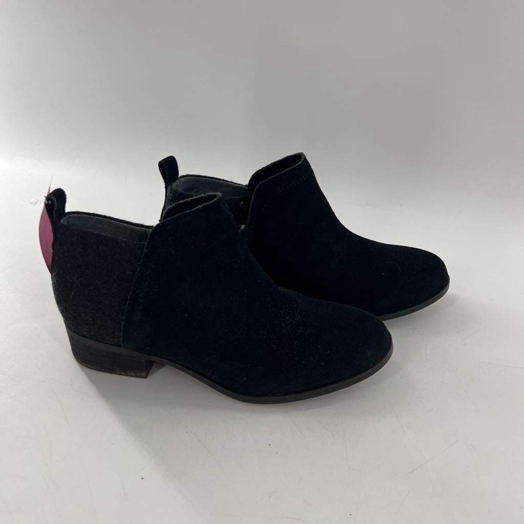 7 suede ankle booties