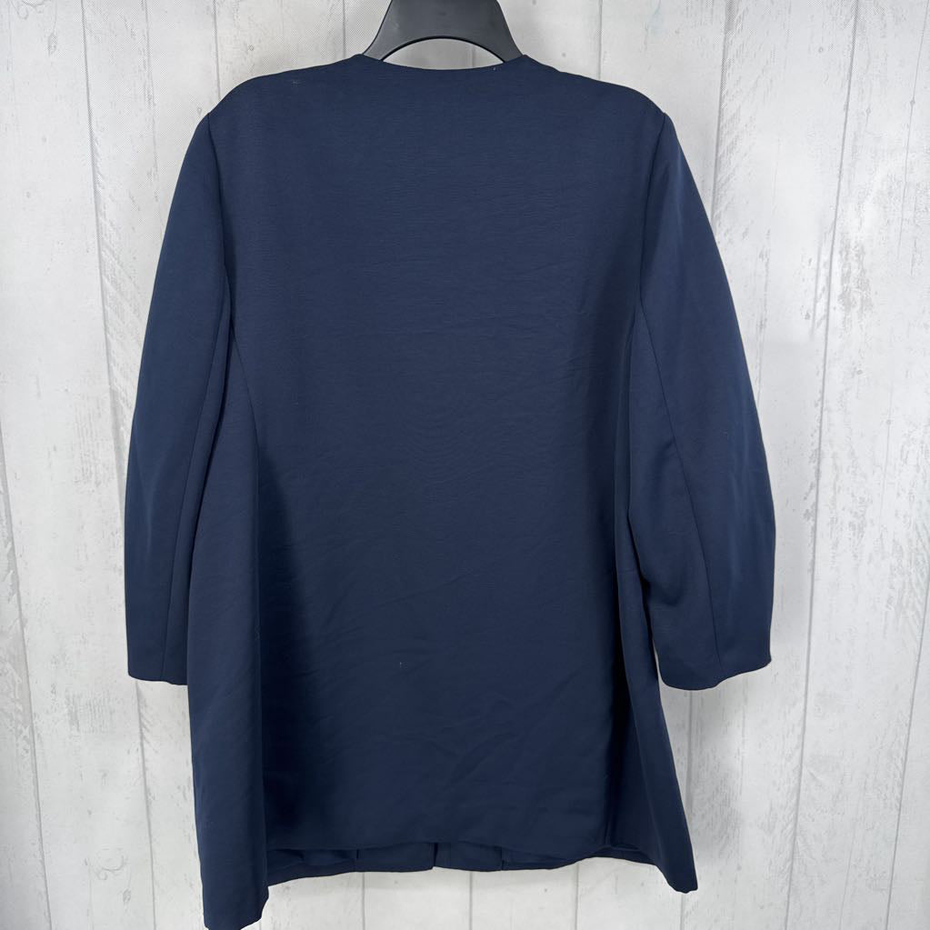 L 3/4 slv zip-up jacket