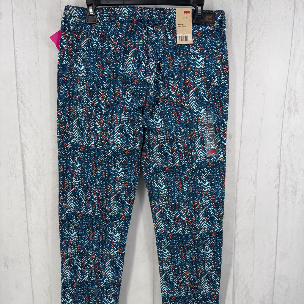30 colorful mid rise skinny jean