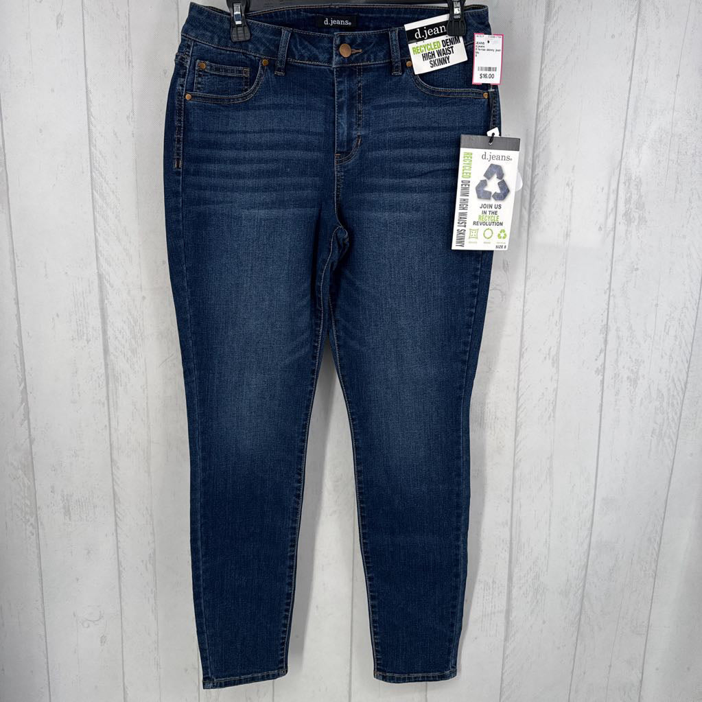 8 hi-rise skinny jean