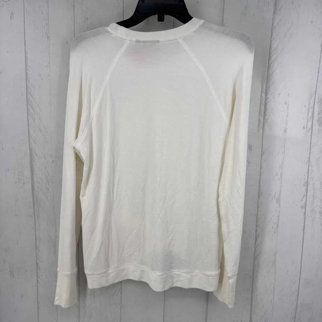 S crewneck l/s top