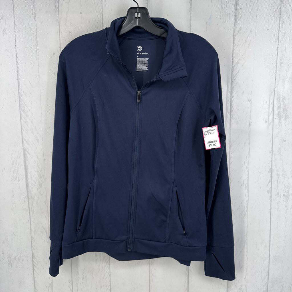 M zip-up jacket