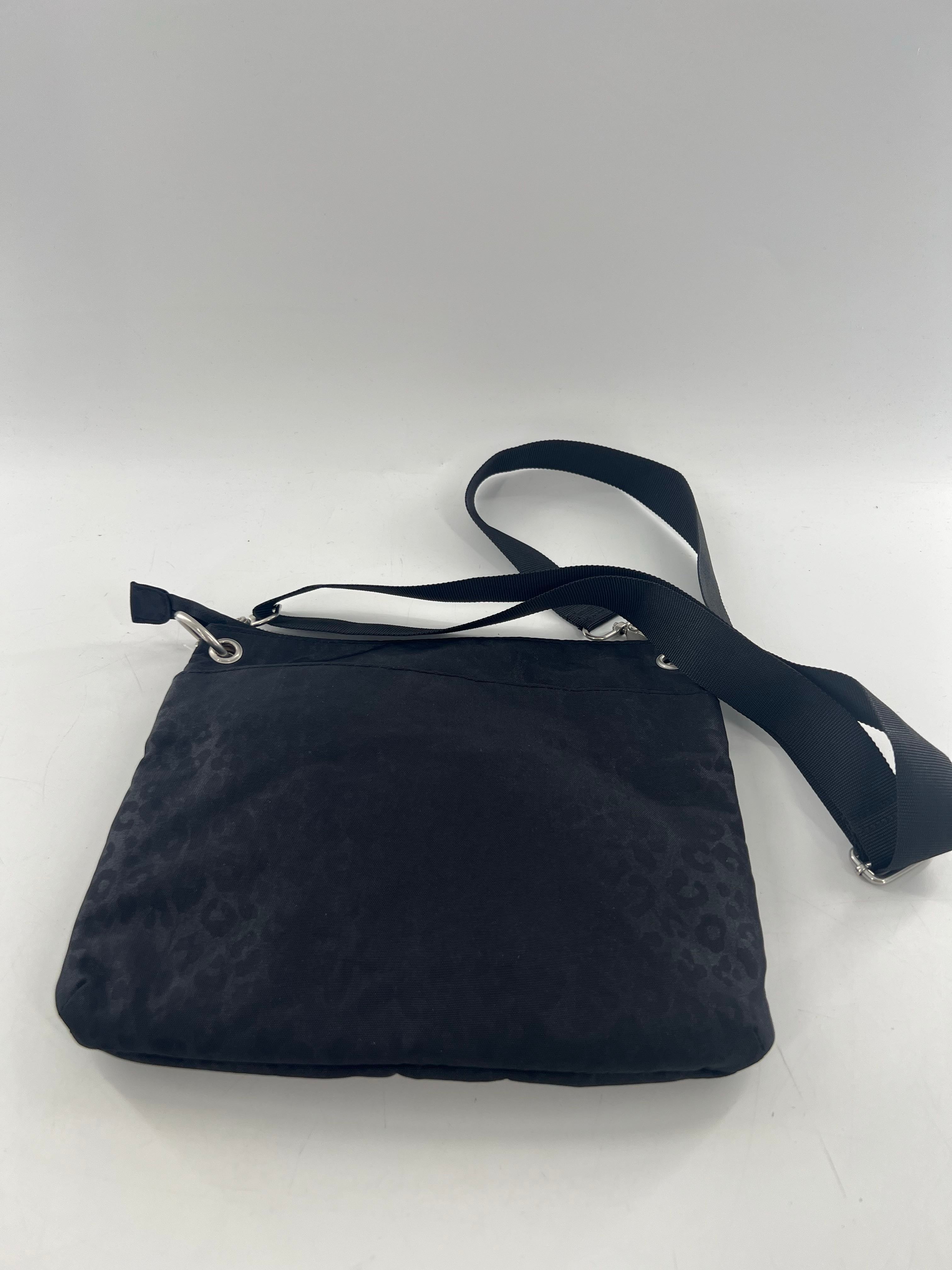 2pc animal print nylon crossbody w/ pouch