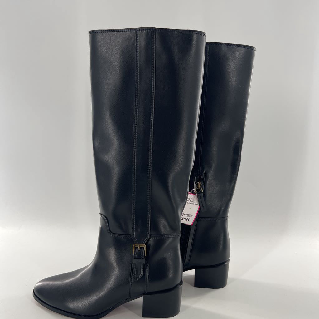 6.5 tall leather boot