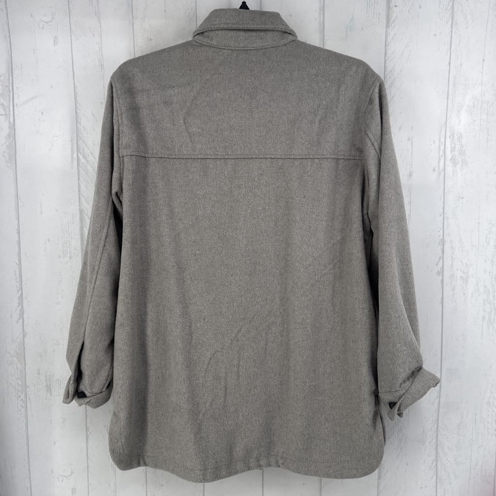 XL fleece shacket