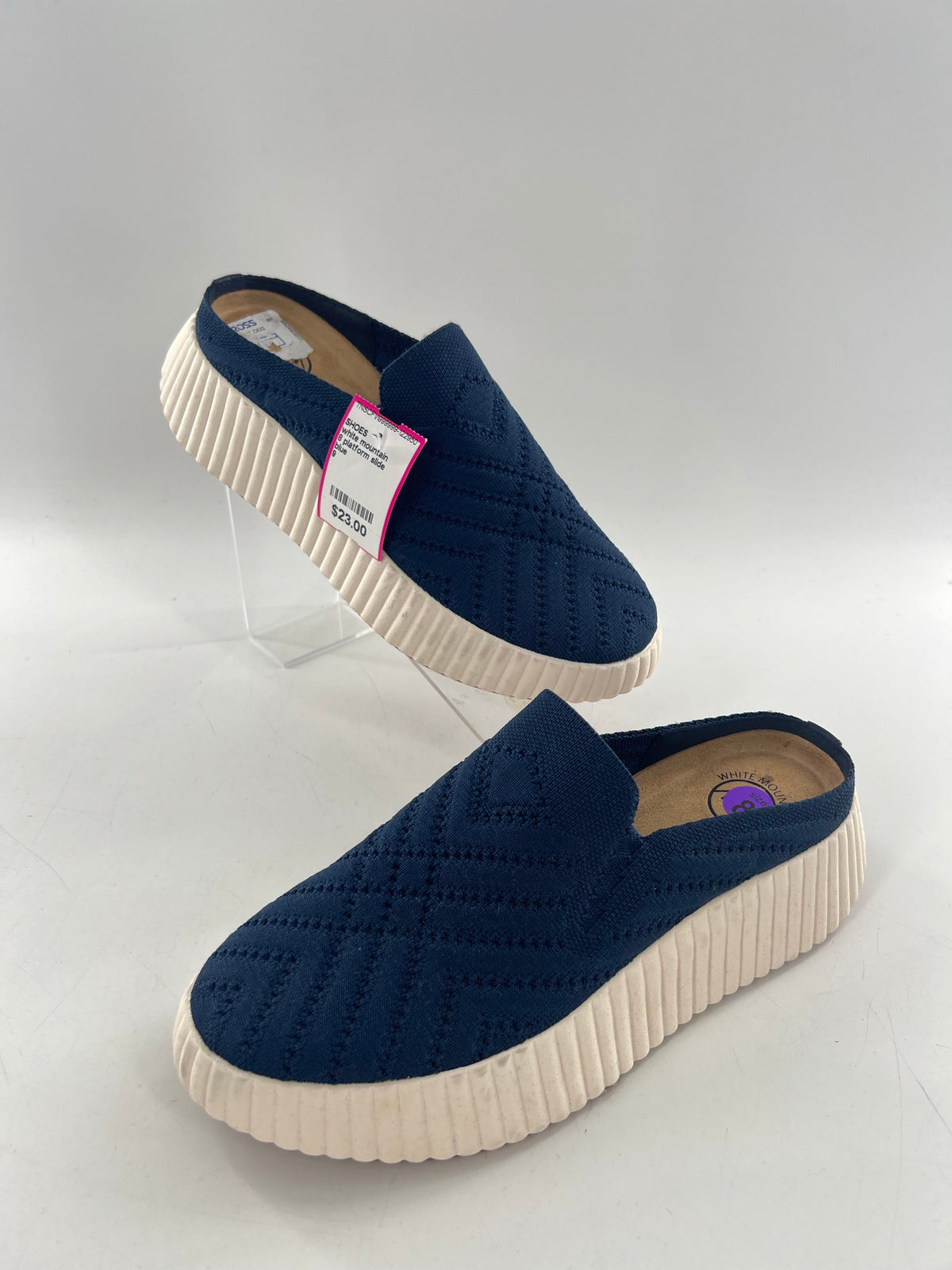 8 platform slide mules