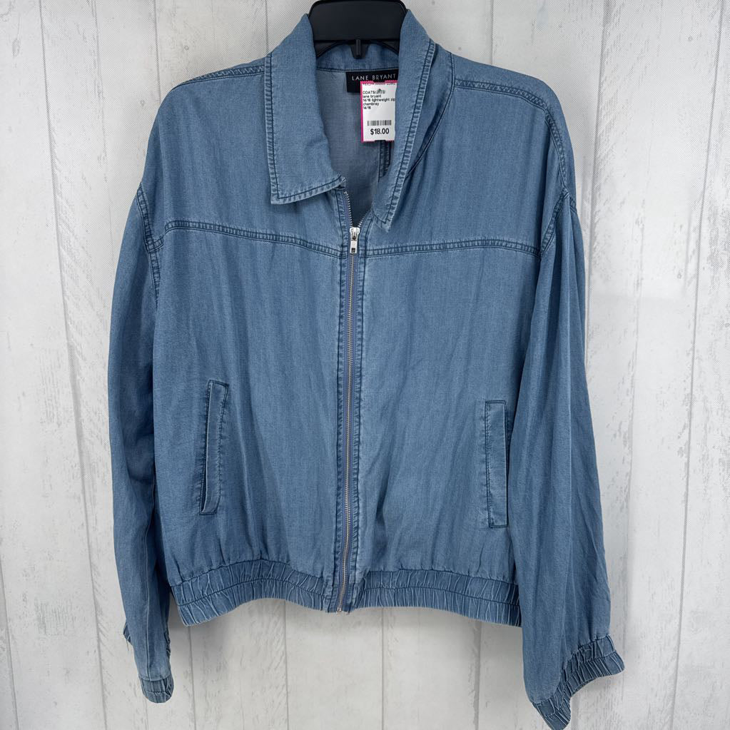 14/16 lightweight zip l/s jacket