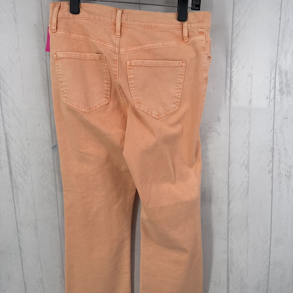 2 high rise crop flare jeans