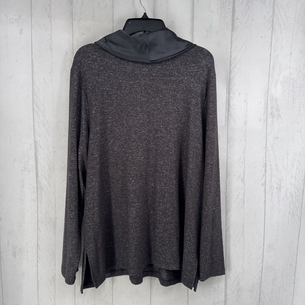 L l/s cowl neck top