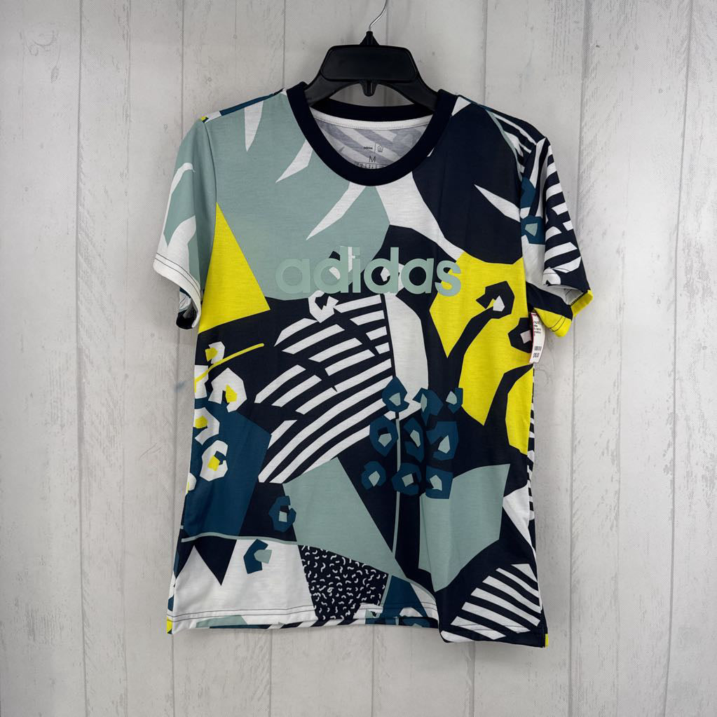 M x farm rio geometric tropical print top