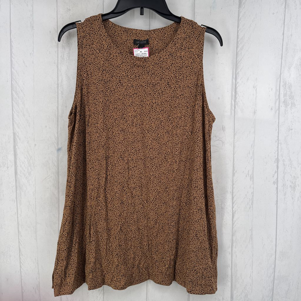 R59 L animal print flowy tank