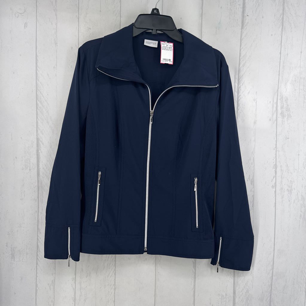 L zip-up jacket