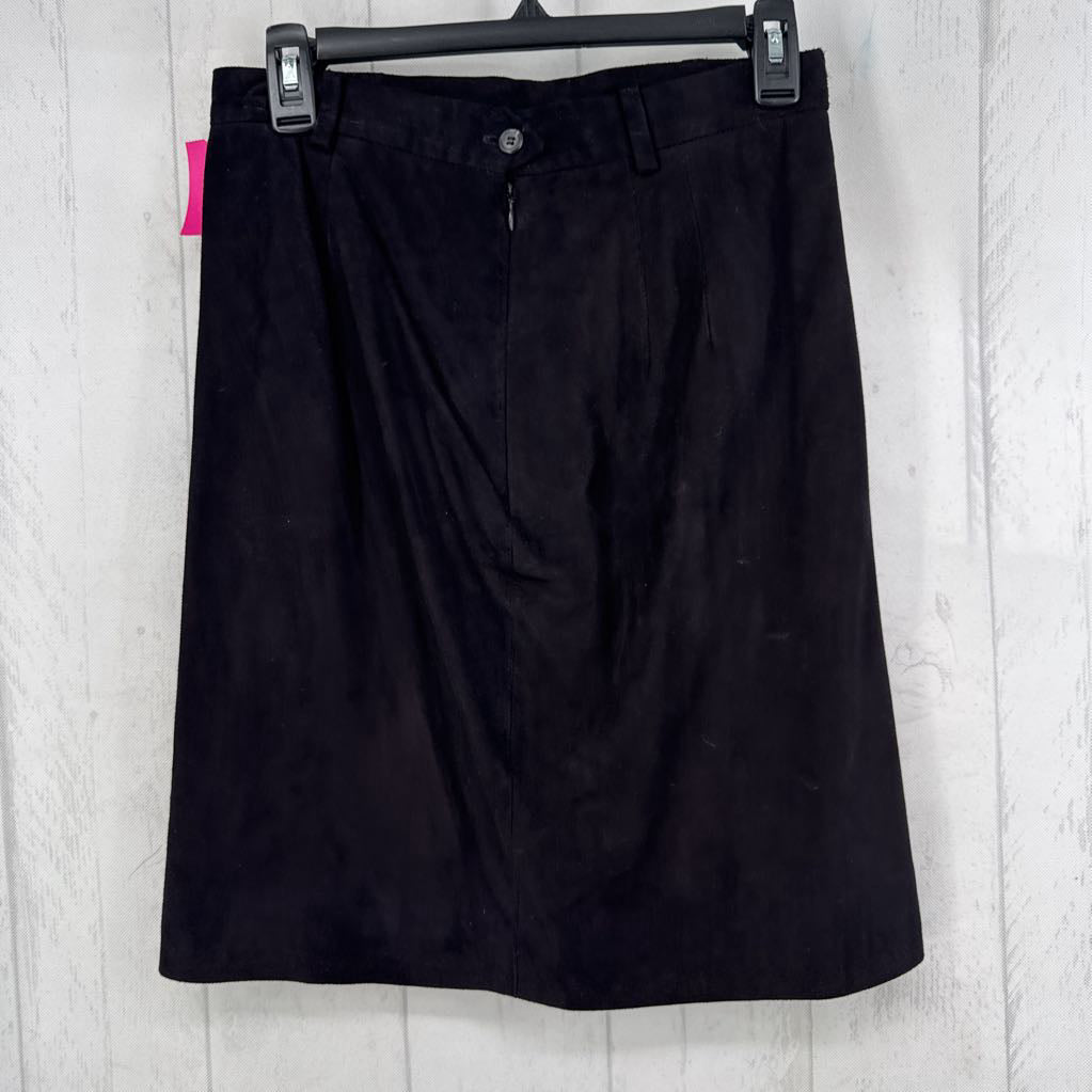 8 suede skirt