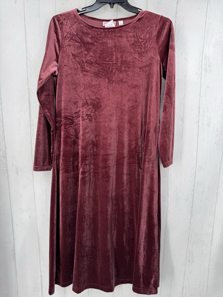 M velvet l/s dress