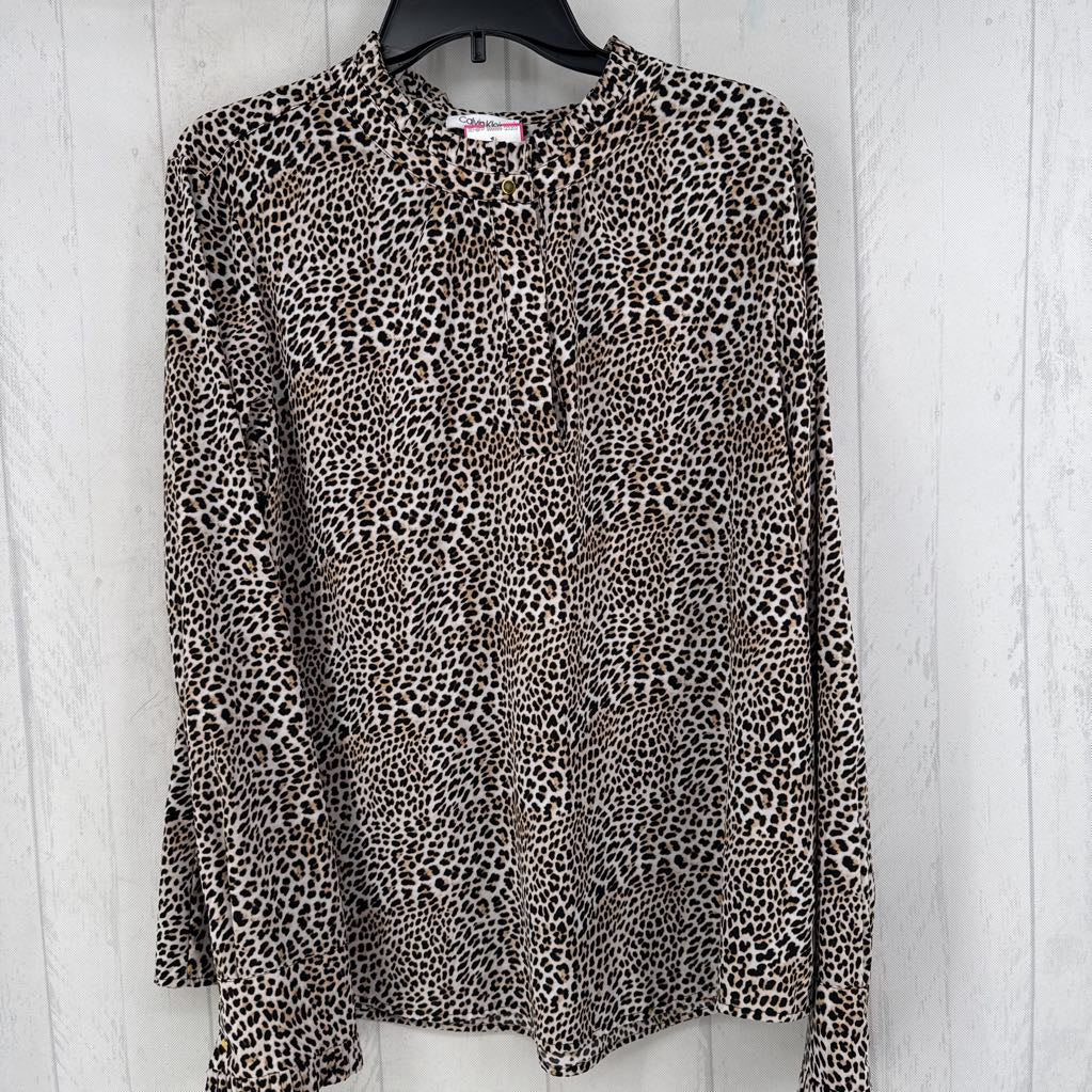 XL animal print l/s top