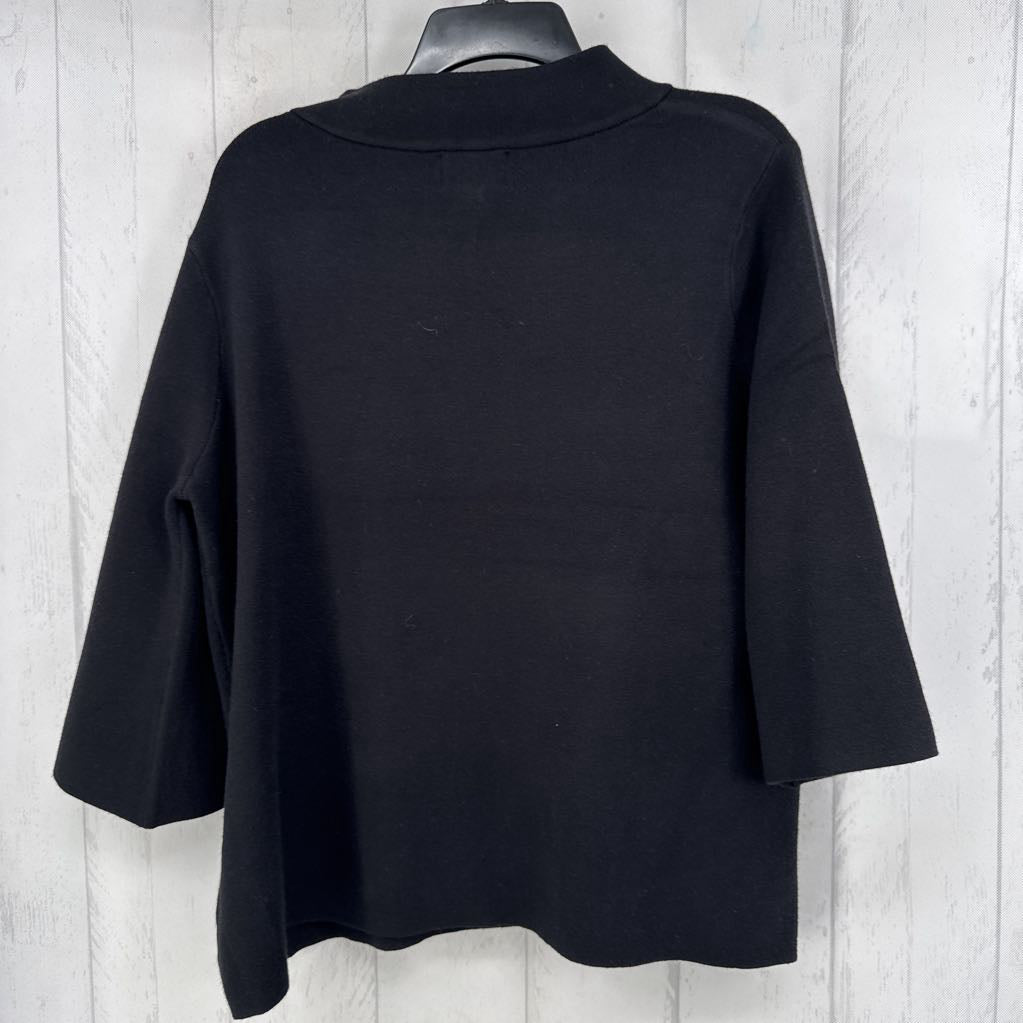 M mock neck 3/4 slv sweater