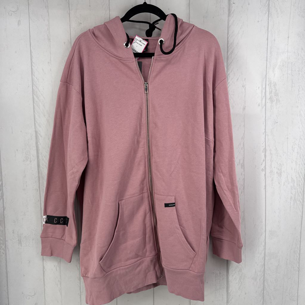 M zip-up hoodie