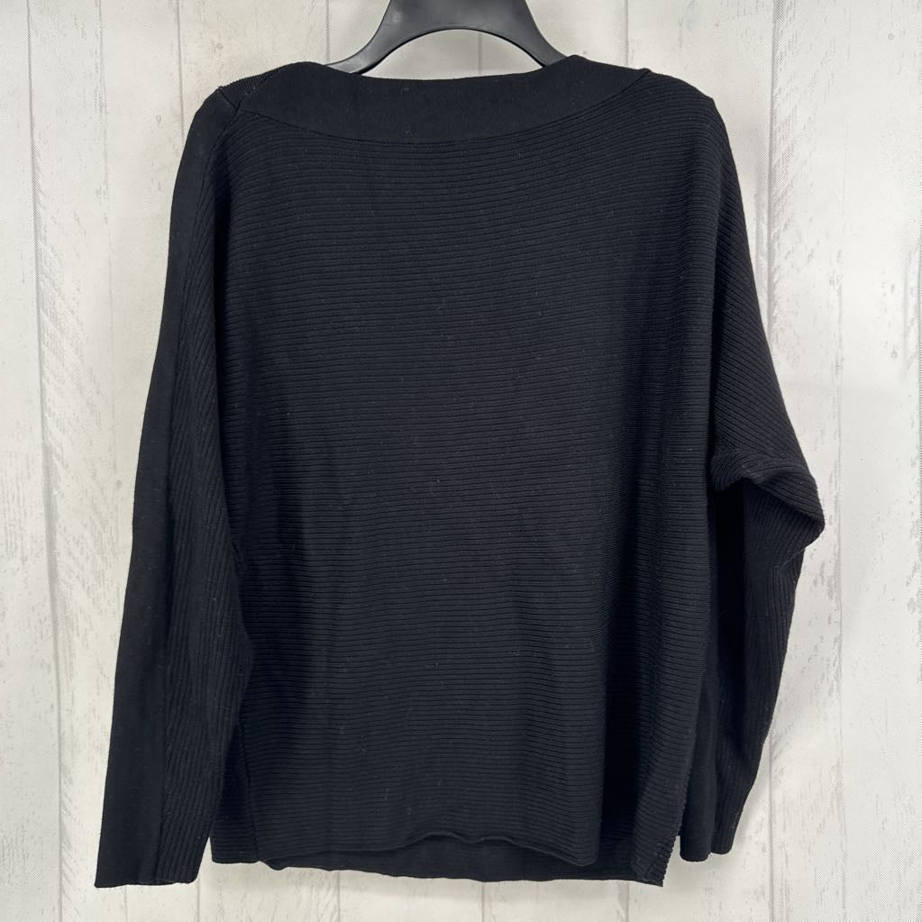 L rib knit dolman slv top