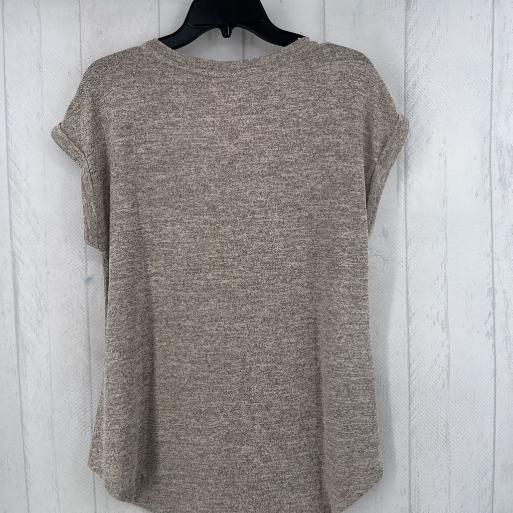 L football embelished s/s top