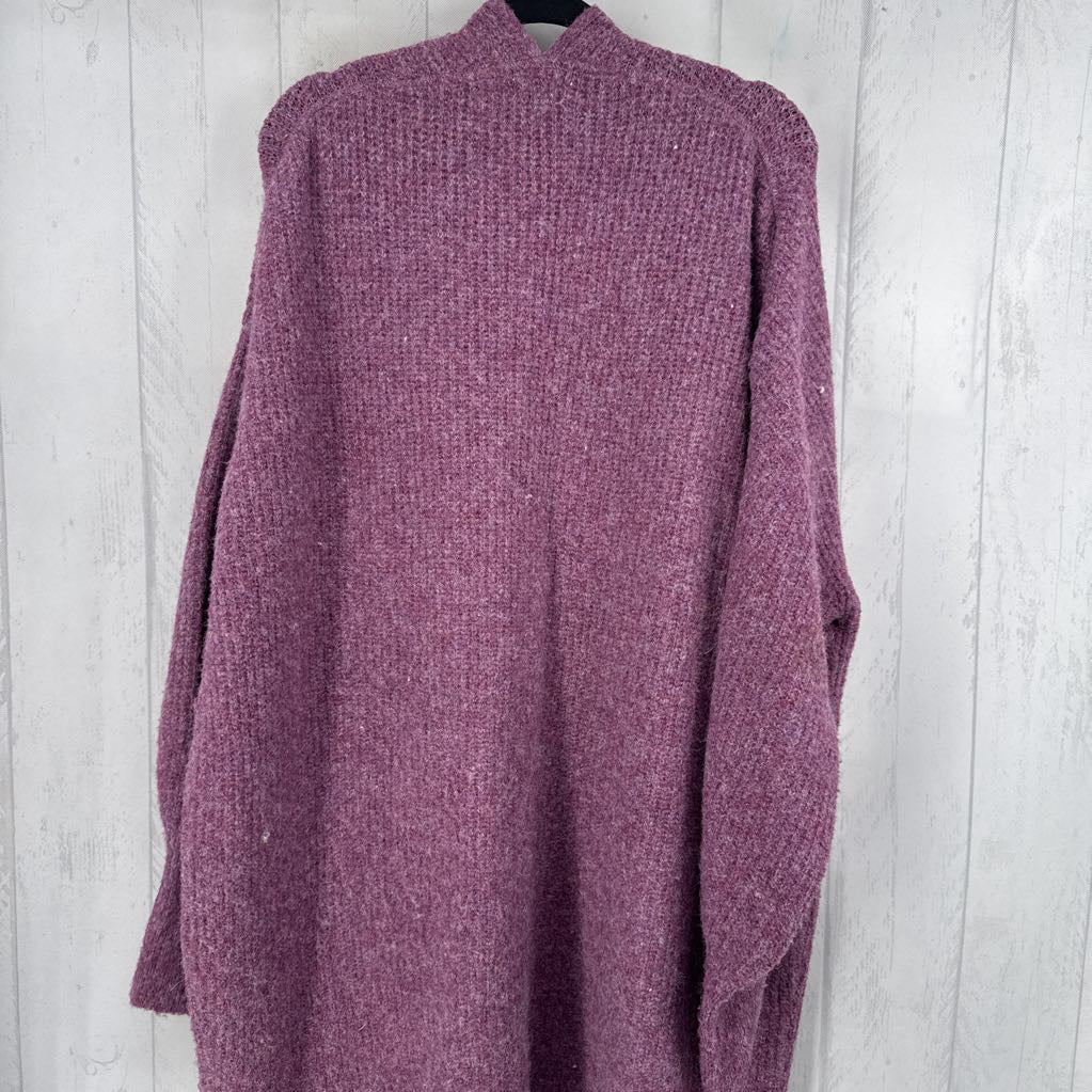 1XL cozy open front cardi
