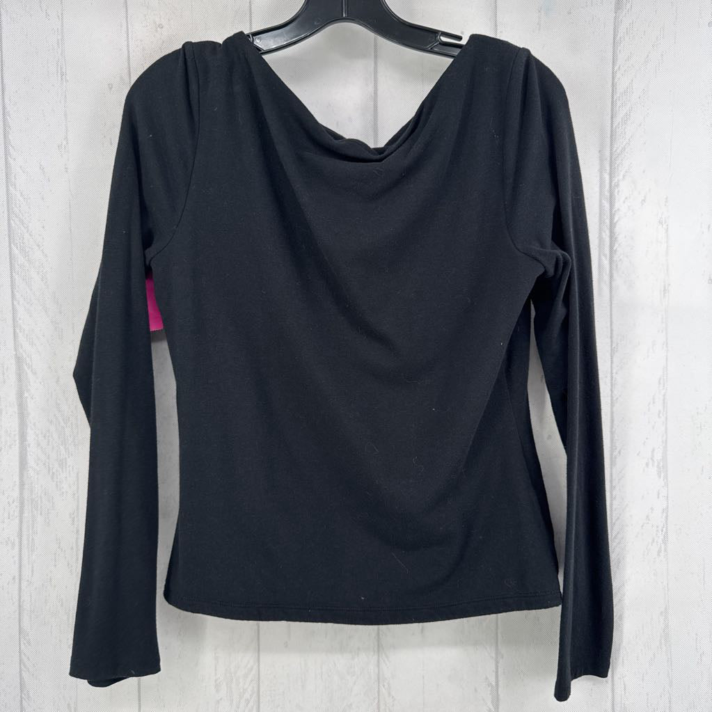 M boat neck l/s tee