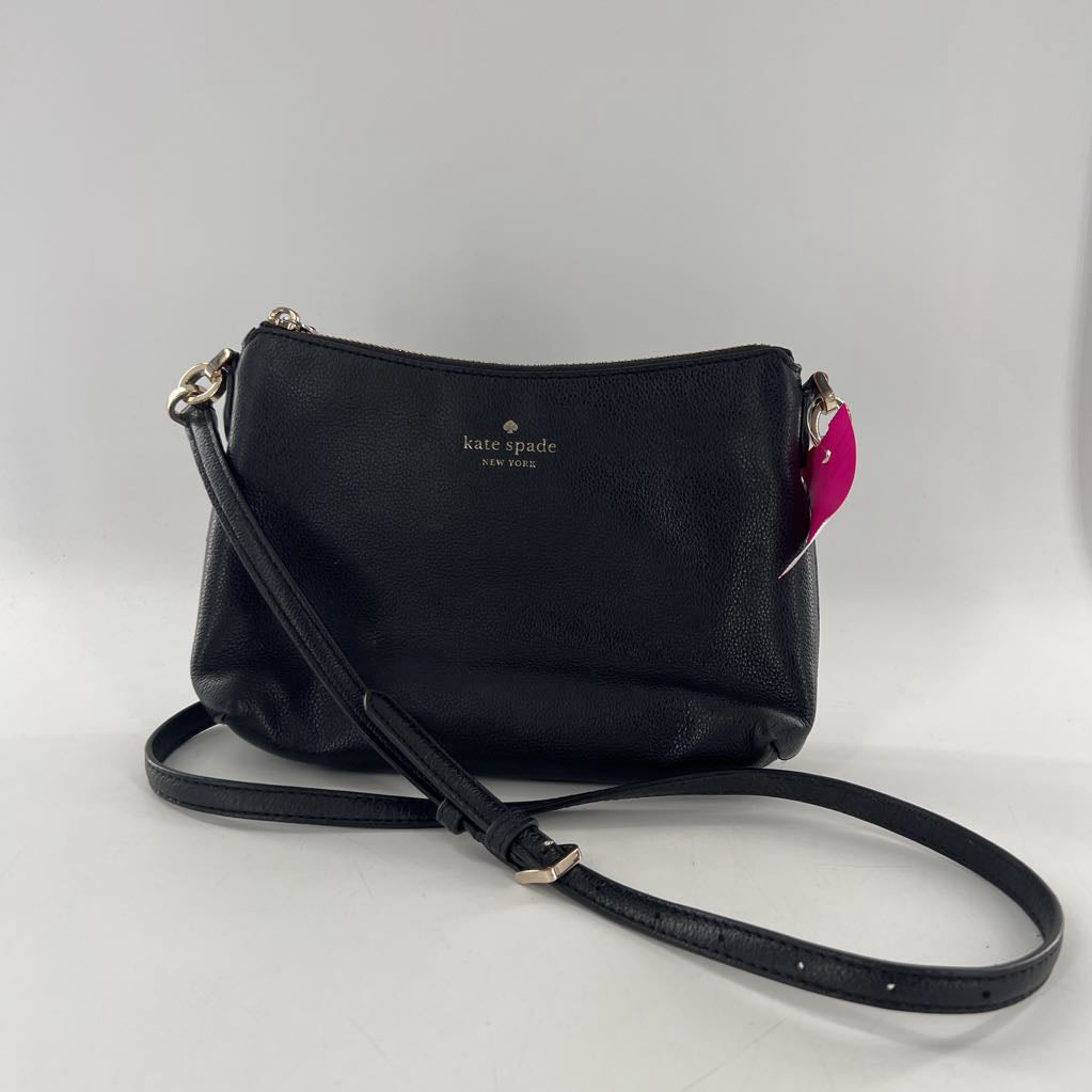 pebbled top zip crossbody