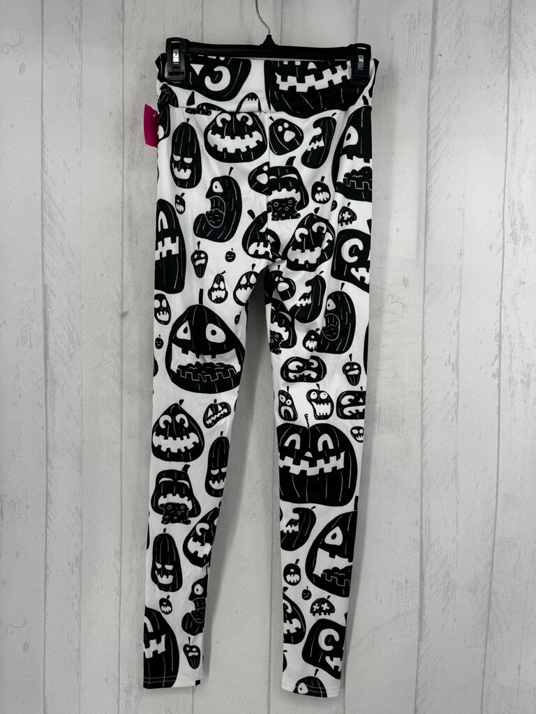 M fall leggings - pumpkins