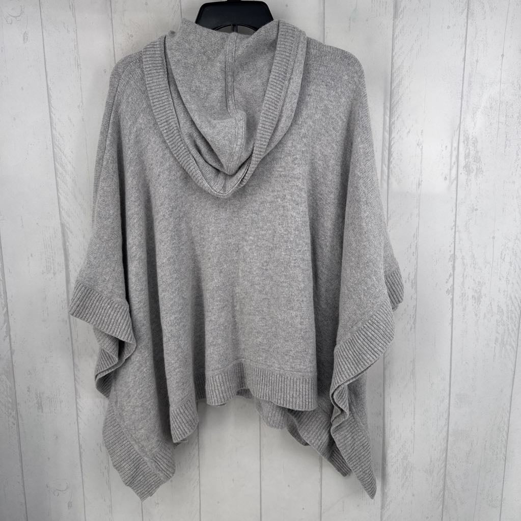 S/M knit hooded capelet