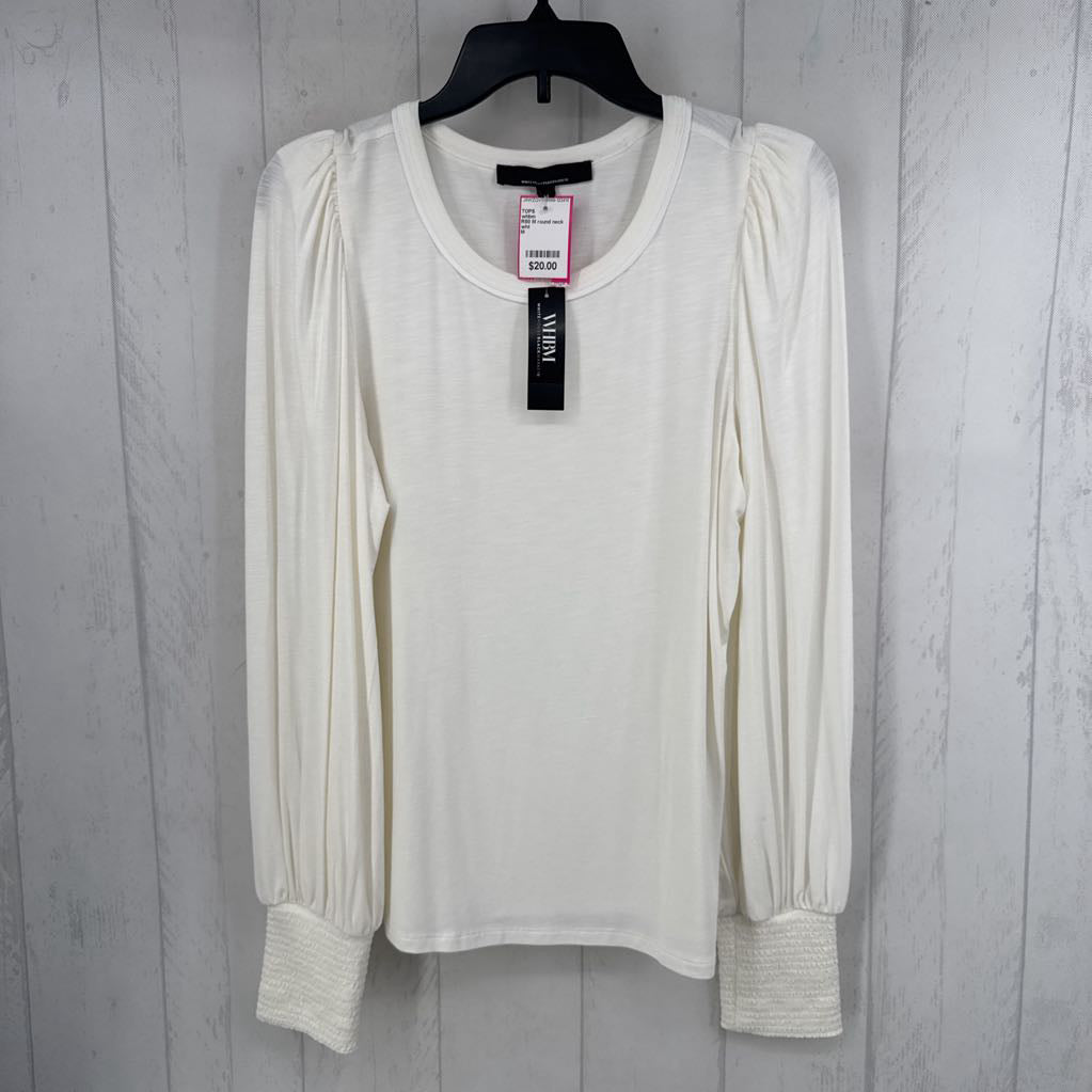 R50 M round neck l/s tee
