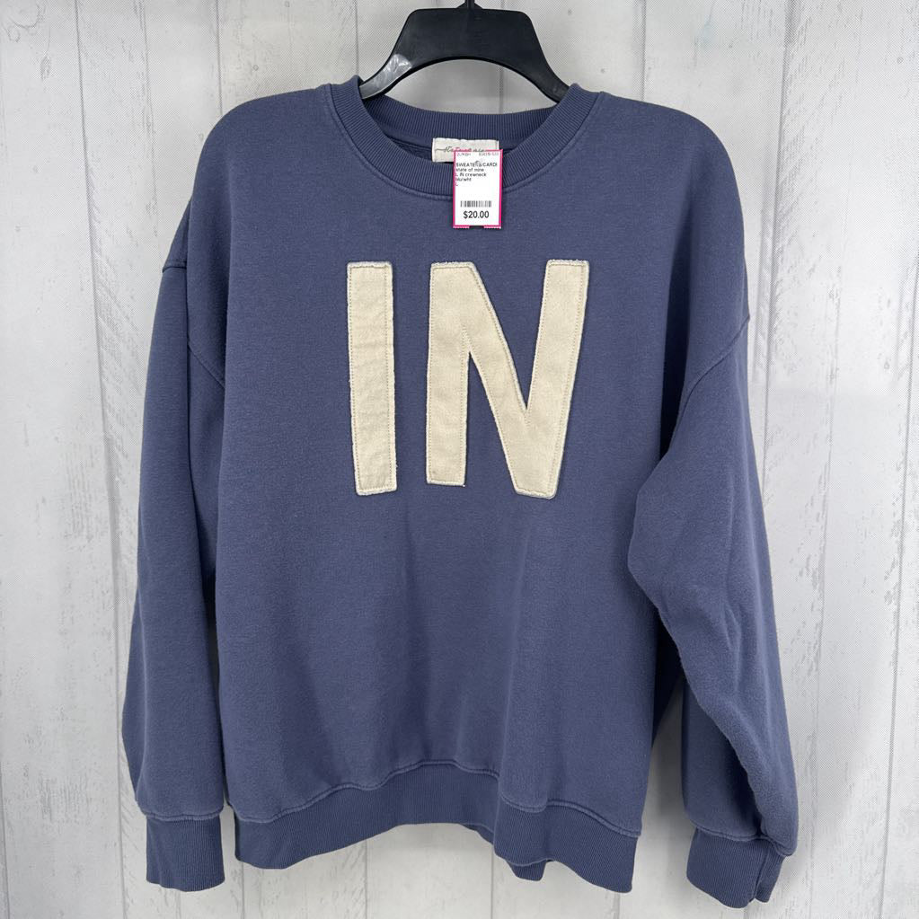 L IN crewneck sweatshirt