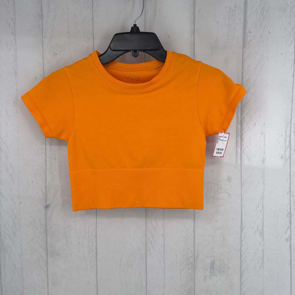 XS 0crewneck s/s crop top