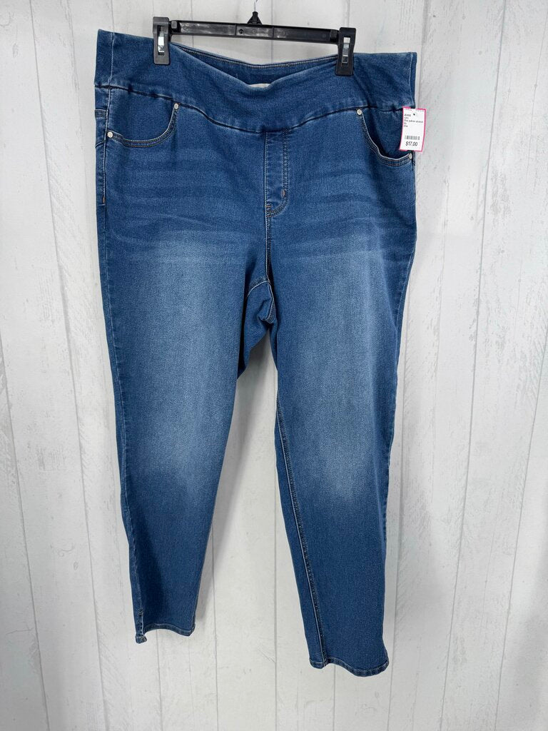 20w pull-on stretch jeans