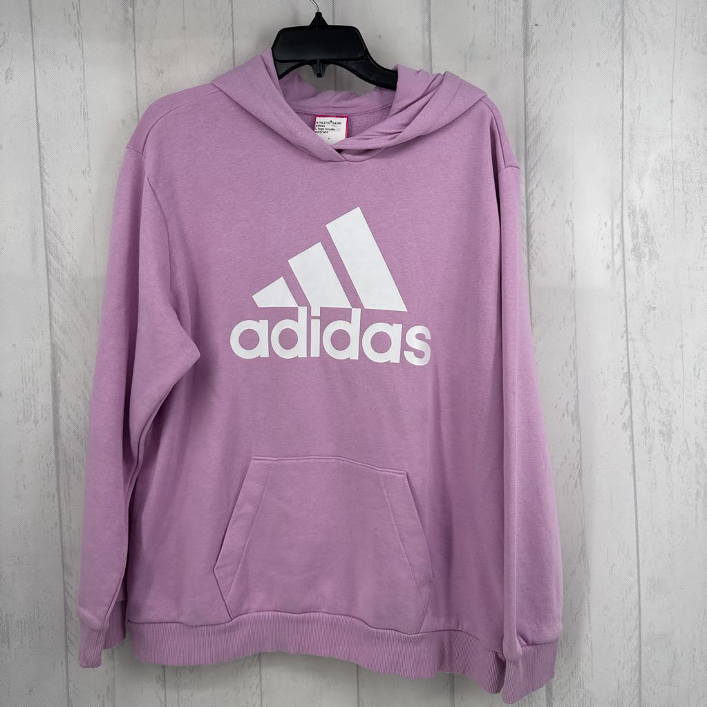 L logo hoodie